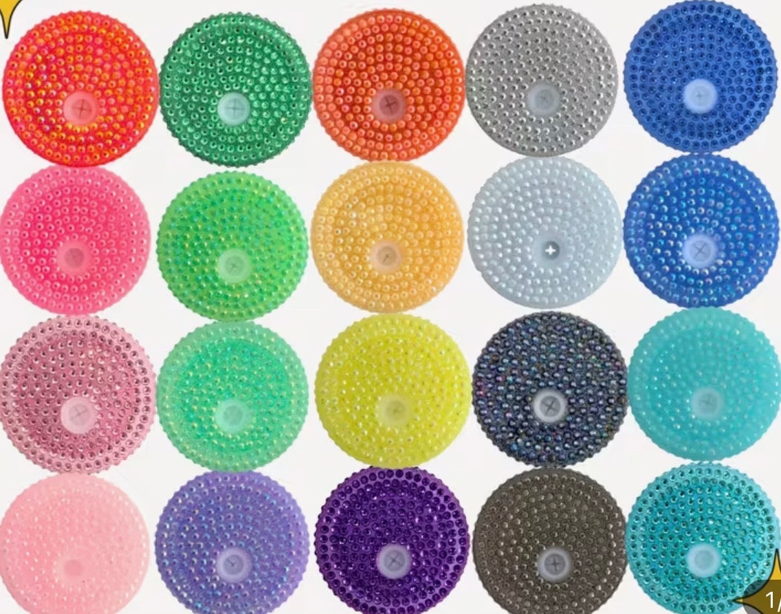 Rhinestone Lid