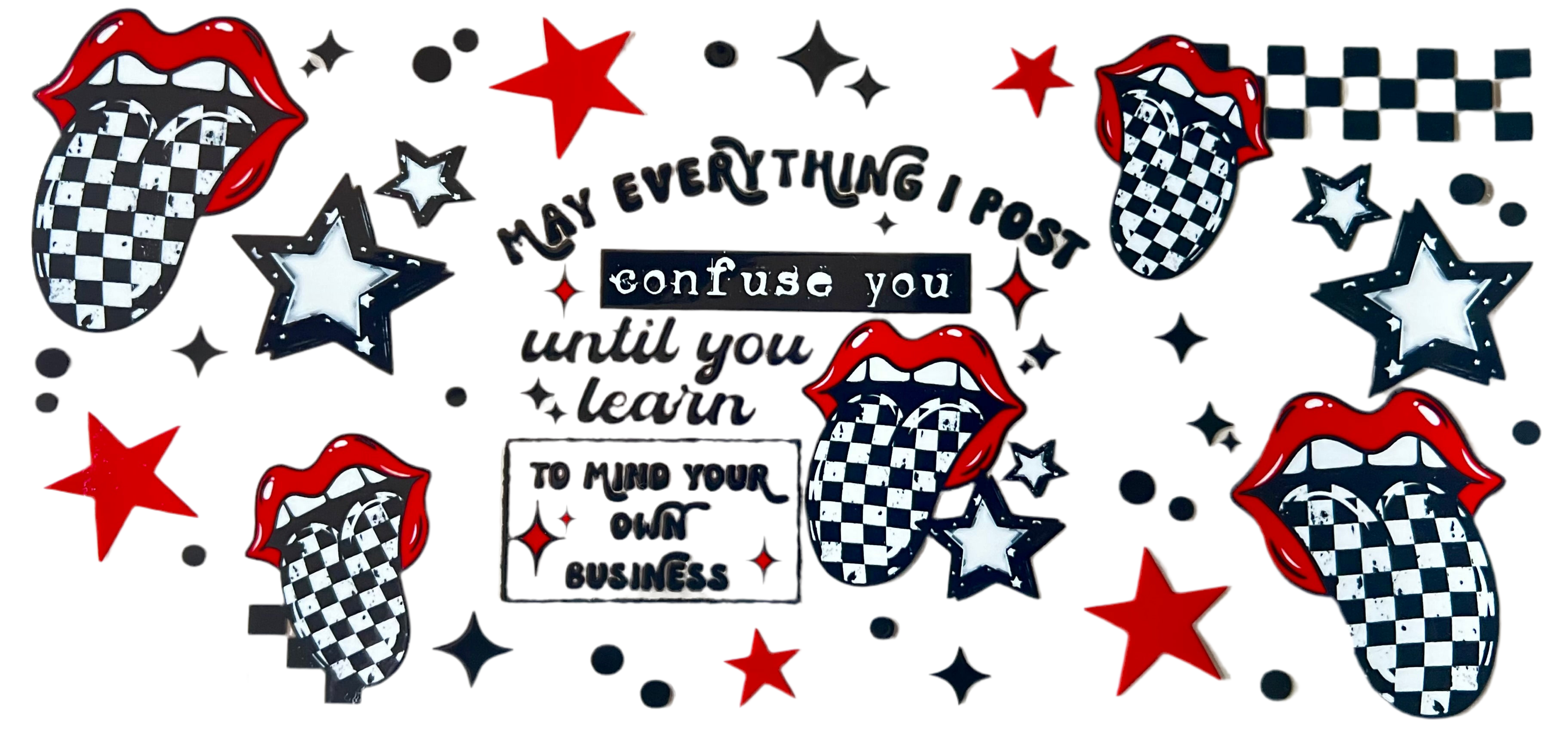 16oz cup wrap mind your business