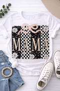 Mama with daisy and bows