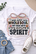 I love with my whole soul