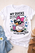 My ducks may not be in a row