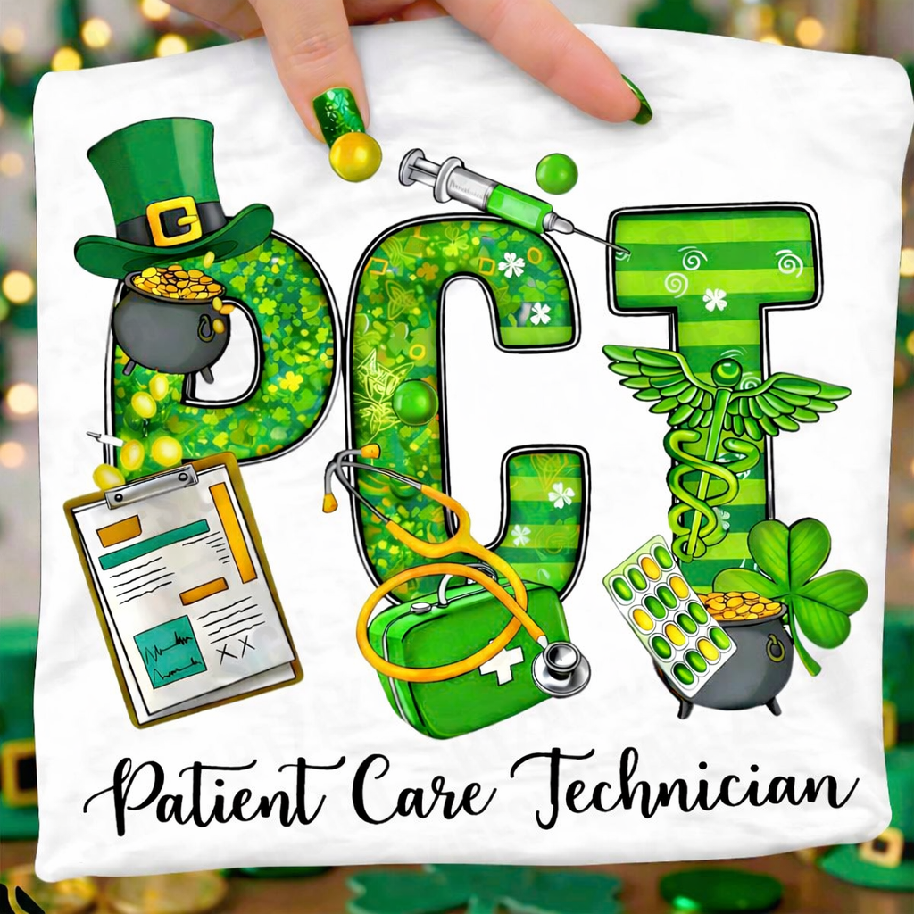 DTF Transfer,  St pattys, PCT