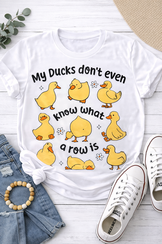 my ducks dont even know
