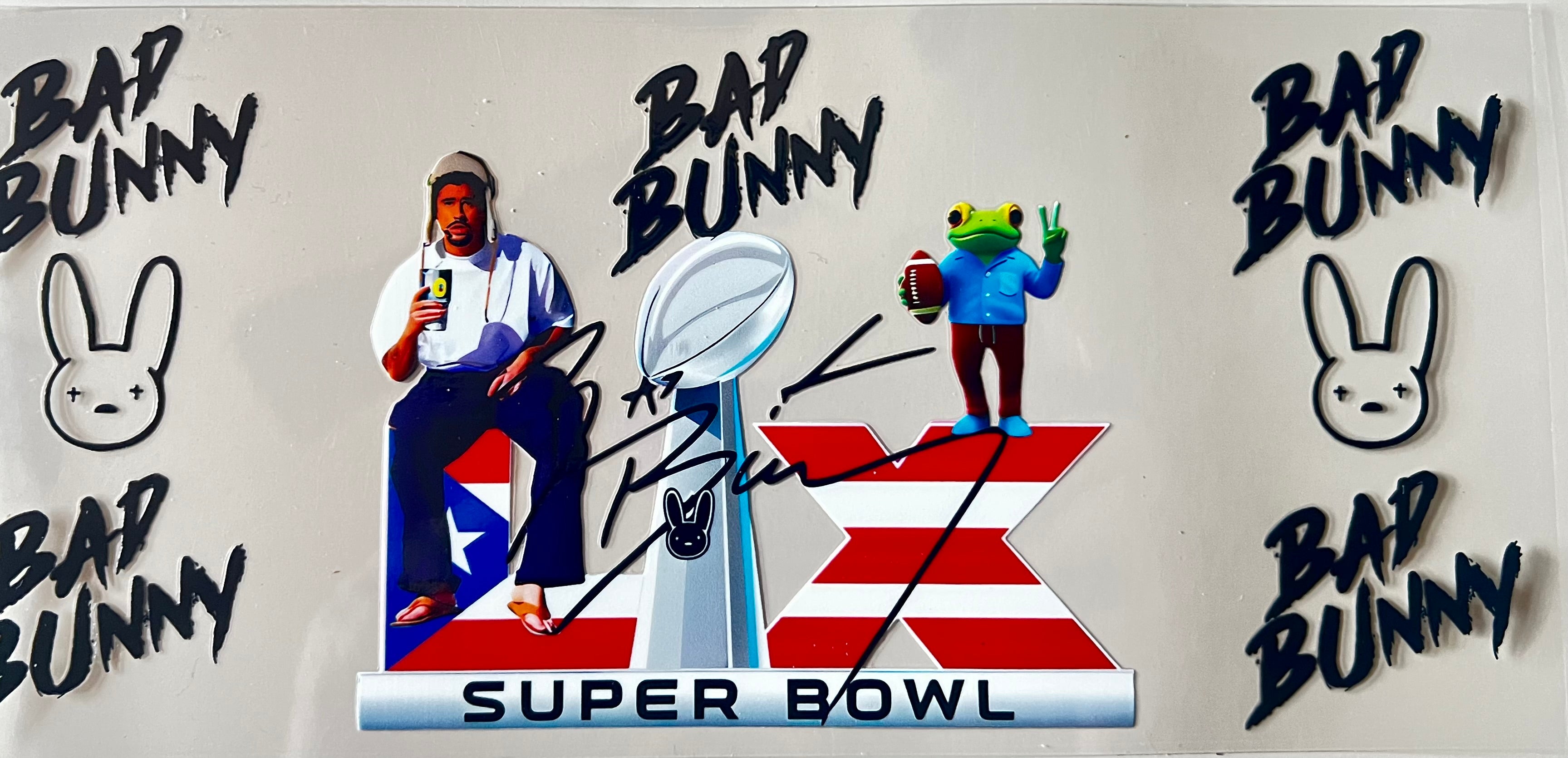 16oz cup wrap bad bunny