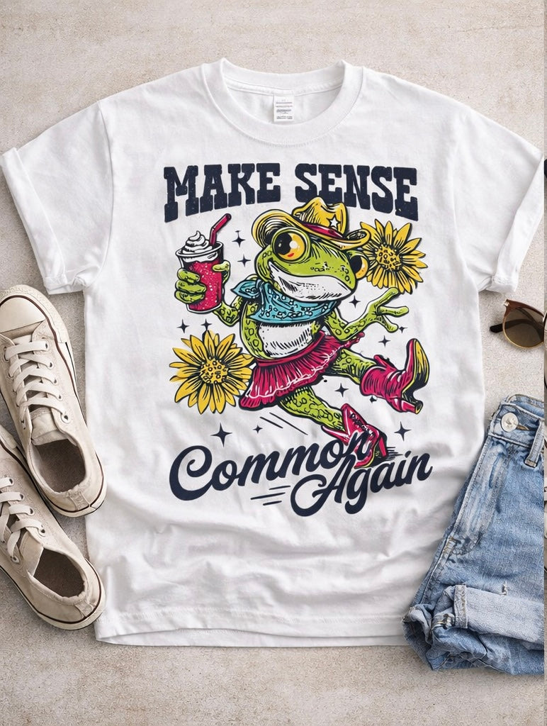 DTF Transfer, frog, common