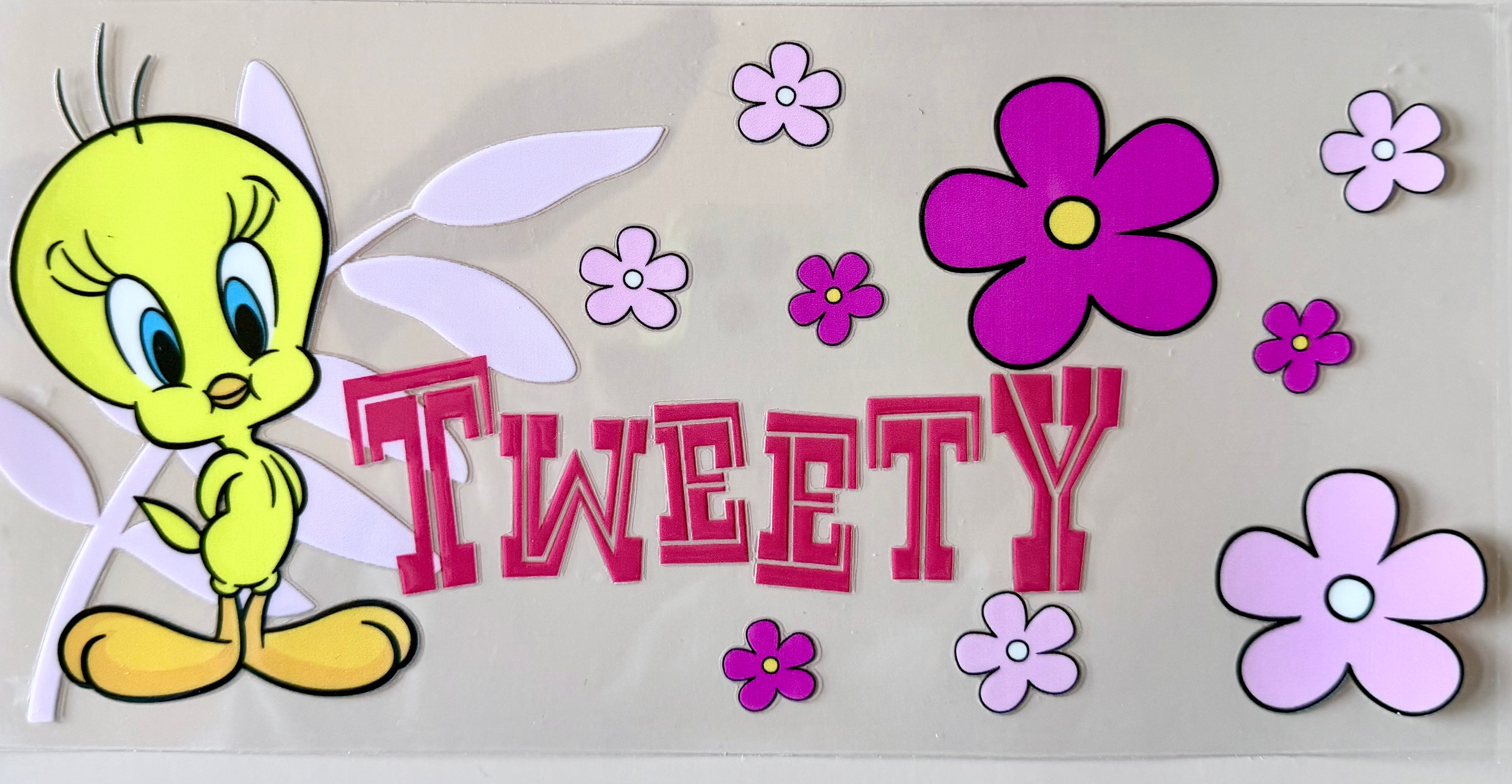 16oz decal,  tweety,