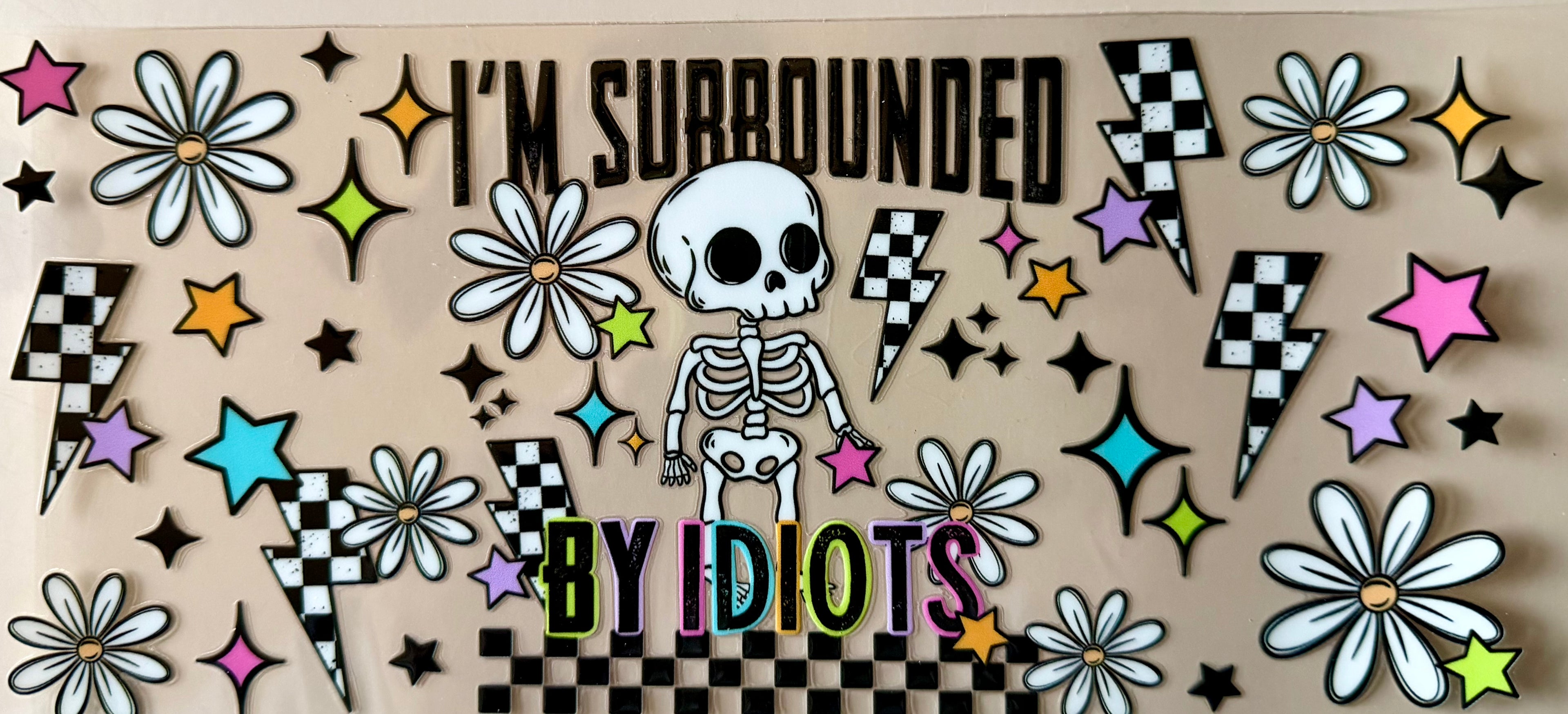 16oz decal, sarcastic