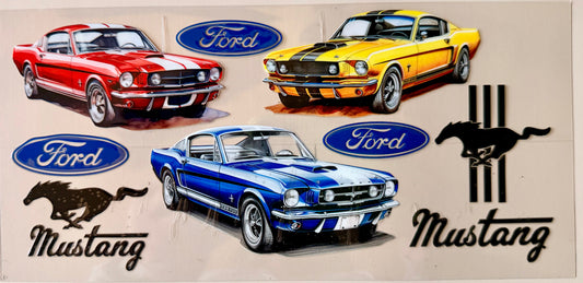 16oz decal,  cars
