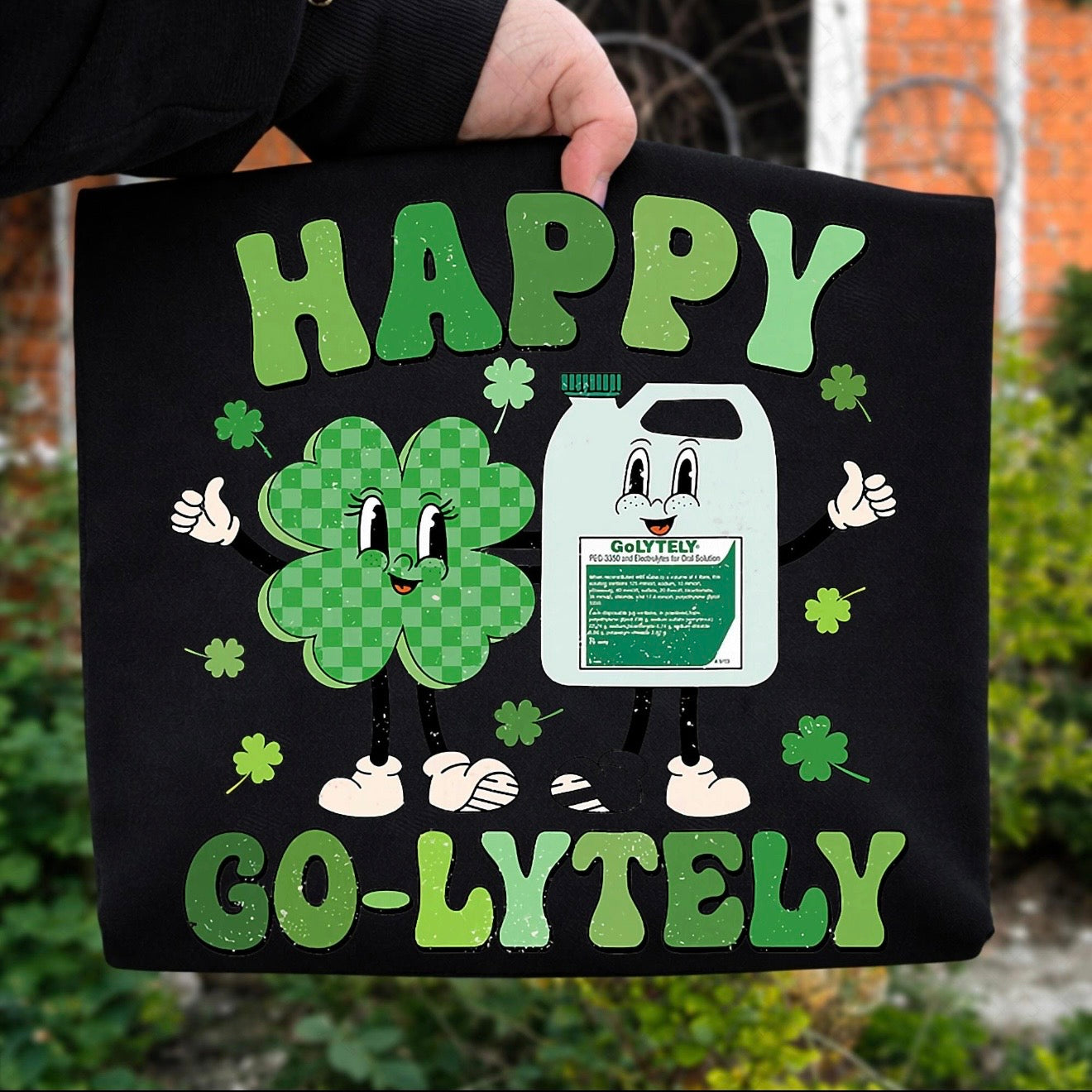 DTF Transfer, St Pattys, Nurse