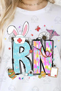 DTF Transfer, Easter, Nurse, RN