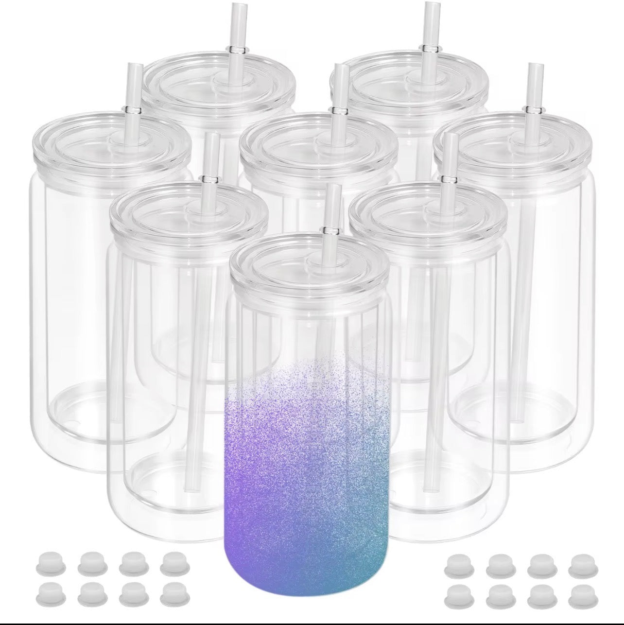 16oz Acrylic Snowglobe